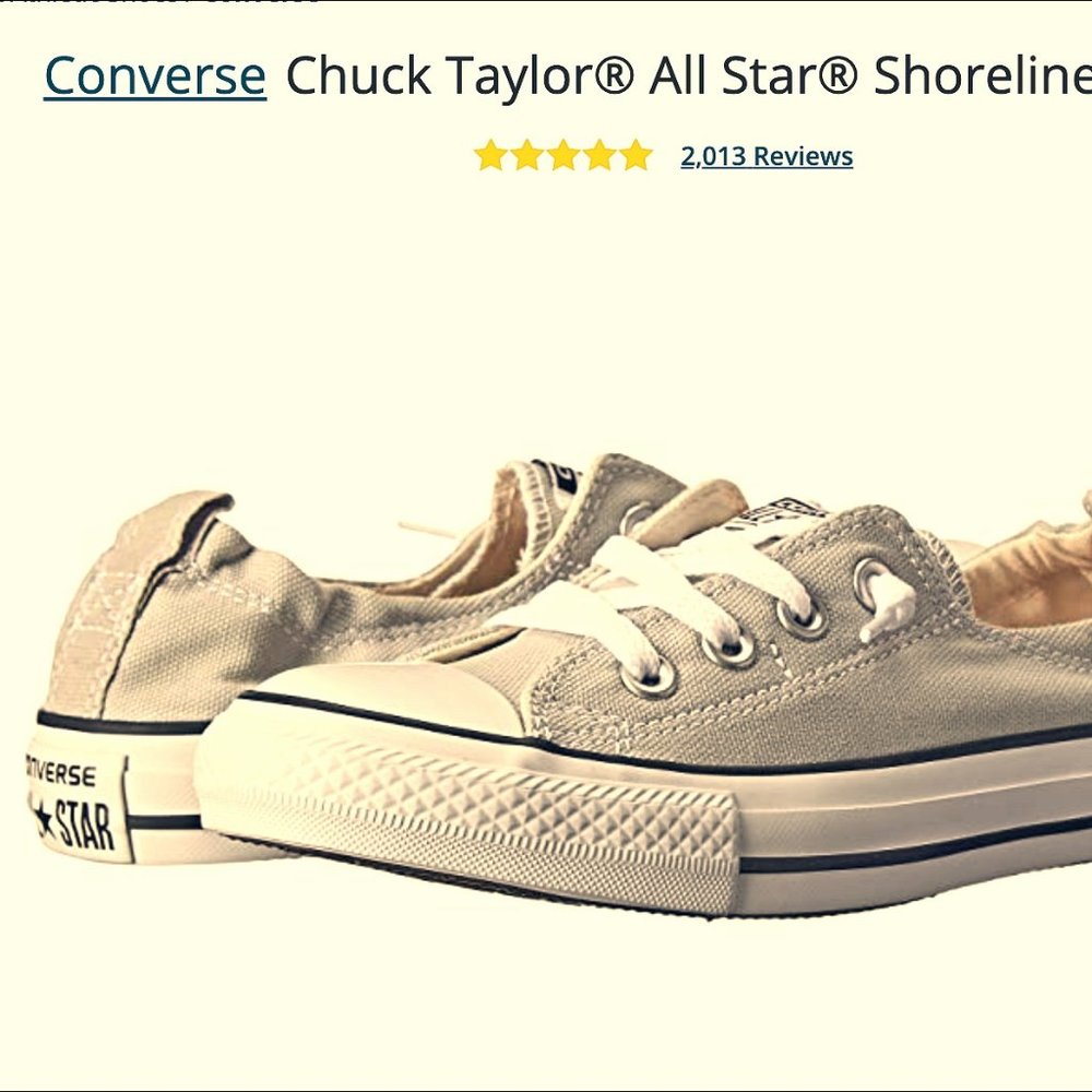 Converse | Men size 8 (fits women 10) | Grey